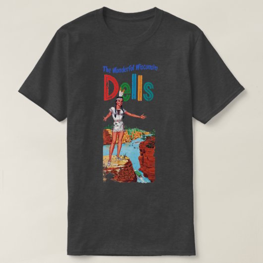 ウィスコンシン デルズ Tシャツ (デザイン正面)