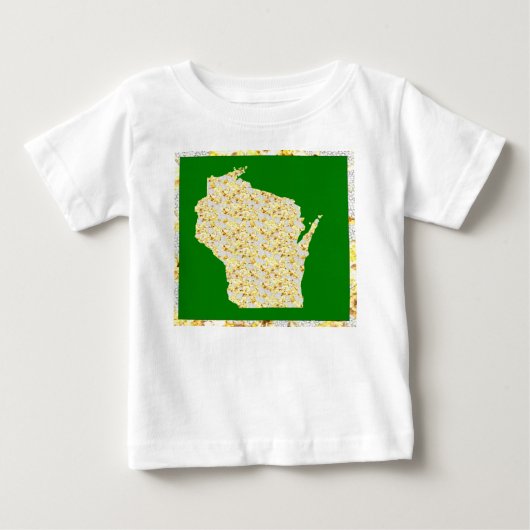 ウィスコンシン ベビーTシャツ (正面)