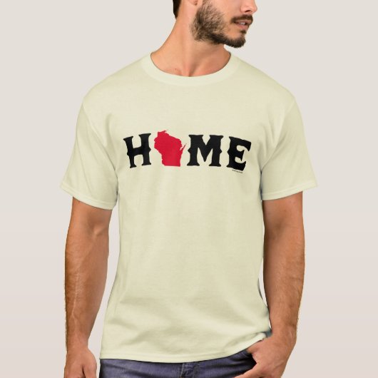 ウィスコンシン・ホーム Tシャツ (正面)