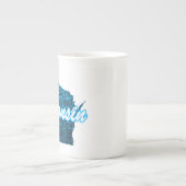 ウィスコンシン ボーンチャイナマグカップ (正面)