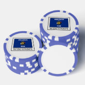 ウィスコンシン ポーカーチップ (積み重ね)
