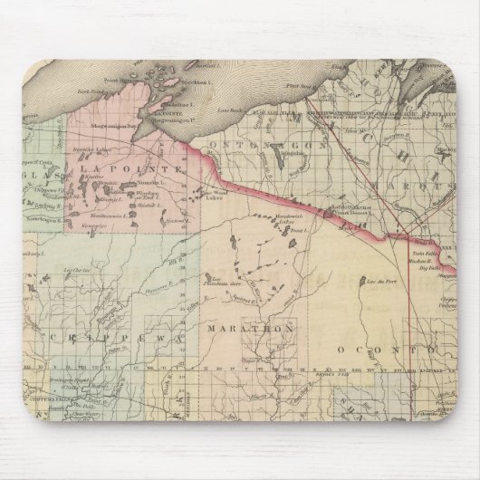 ウィスコンシン マウスパッド (正面)