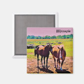 ウィスコンシン マグネット (正面/裏面)