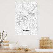 ウィスコンシン・マディソン ポスター (キッチン)