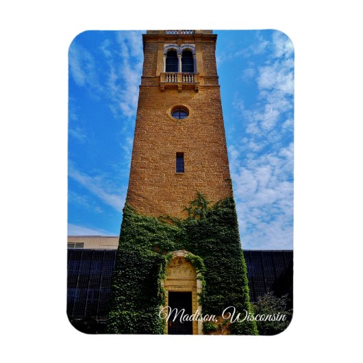 ウィスコンシン・マディソン マグネット (縦)