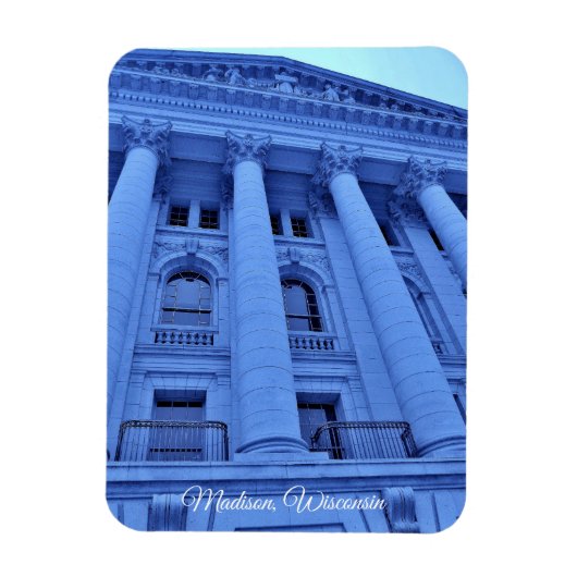 ウィスコンシン・マディソン マグネット (縦)