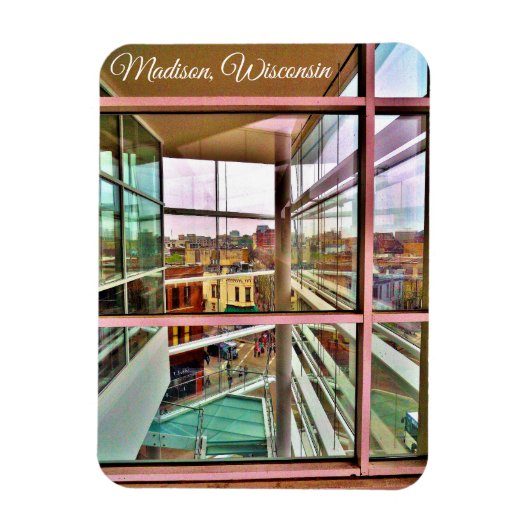 ウィスコンシン・マディソン マグネット (縦)