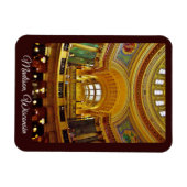 ウィスコンシン・マディソン マグネット (横)