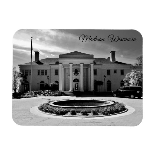 ウィスコンシン・マディソン マグネット (横)