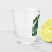 ウィスコンシン，ミルウォーキー ショットグラス (左)