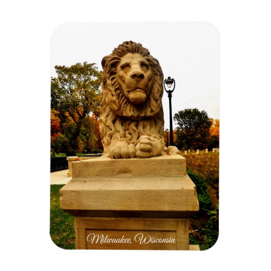 ウィスコンシン・ミルウォーキー マグネット (縦)