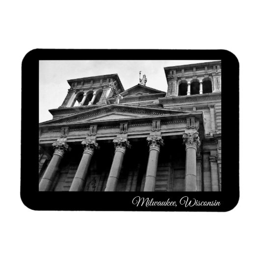 ウィスコンシン・ミルウォーキー マグネット (横)