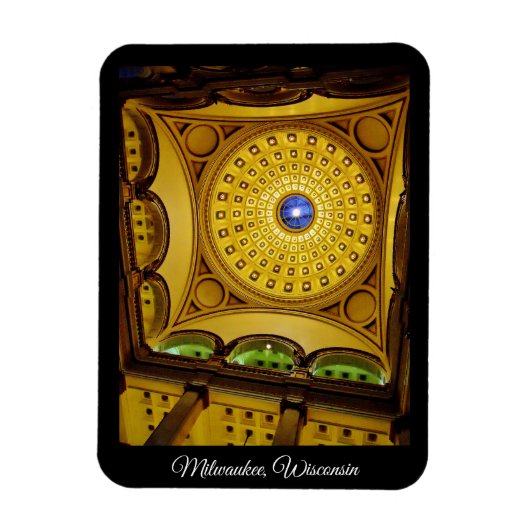 ウィスコンシン・ミルウォーキー マグネット (縦)