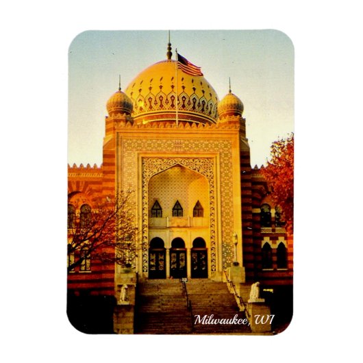 ウィスコンシン・ミルウォーキー マグネット (縦)