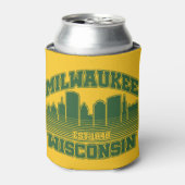 ウィスコンシン，ミルウォーキー 缶クーラー (缶正面)
