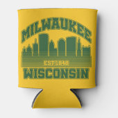 ウィスコンシン，ミルウォーキー 缶クーラー (正面)