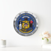 ウィスコンシン ラージ壁時計 (ホーム)