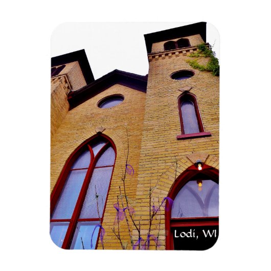 ウィスコンシン・ロディ マグネット (縦)