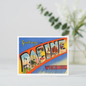 ウィスコンシン・ヴィンテージ・トラベル、レーシンからの挨拶 ポストカード (スタンド正面)