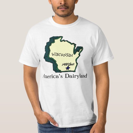 ウィスコンシン Tシャツ (正面)
