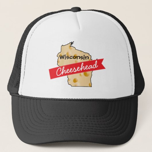 ウィスコンシンCheeseheadの帽子 キャップ (正面)