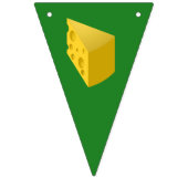 ウィスコンシンCheesehead Greenbayのパーティーの旗 バンティングフラッグ (第1の旗)