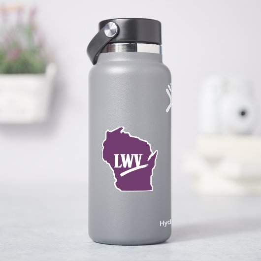 ウィスコンシンLWVステッカー シール (HydroFlask)