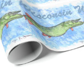 ウィスコンシンMuskie ラッピングペーパー (ロールコーナー)