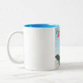 ウィスコンシンUSAヴィンテージ ツートーンマグカップ (左)