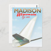 ウィスコンシンUSAヴィンテージ ポストカード (正面/裏面)