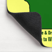 ウィスコンシーナイトチャンピオンズサッカー,チーズとビール マウスパッド (コーナー)