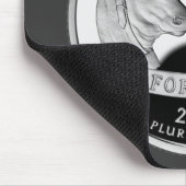 ウィスコンフェイクシン州クォーターカウチーズコーンファーム マウスパッド (コーナー)