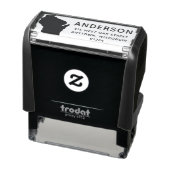 ウィスコンモダンシン州形状差出人住所 セルフインキングスタンプ (商品)