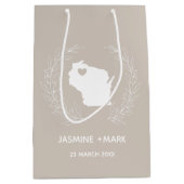 ウィスコン結婚シンカスタム   ミディアムペーパーバッグ (正面)