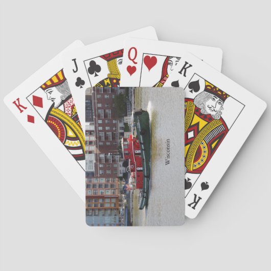 ウィスコ遊ンシンの手 トランプ (裏面)