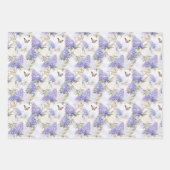 ウィスタリアラッピング紙 ラッピングペーパーシート (正面3)