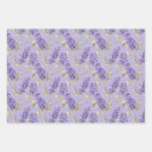 ウィスタリアラッピング紙 ラッピングペーパーシート (正面3)