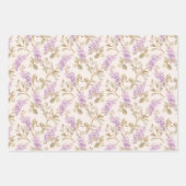 ウィスタリアラッピング紙 ラッピングペーパーシート (正面2)