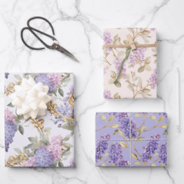 ウィスタリアラッピング紙 ラッピングペーパーシート