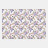 ウィスタリアラッピング紙 ラッピングペーパーシート (正面3)