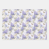 ウィスタリアラッピング紙 ラッピングペーパーシート (正面2)