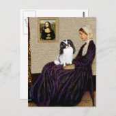 ウィスターズ母日本の- Chin 1 ポストカード (正面/裏面)