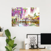 ウィステリアガーデン1908 ポスター (ホームオフィス)