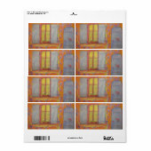 ウィステリアコテージプロヴァンス ラベル (フルシート)