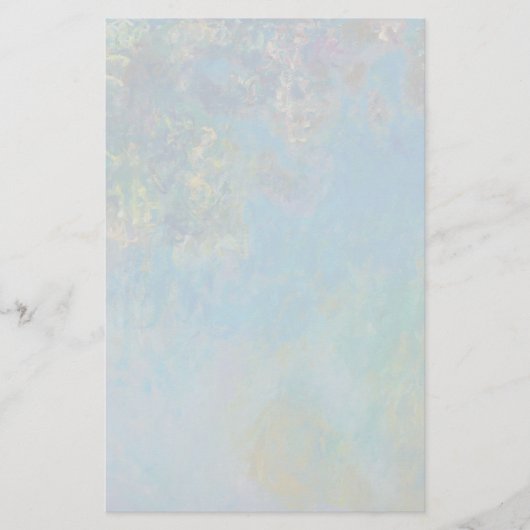 ウィステリアバイクラウドモネ 便箋 (正面)