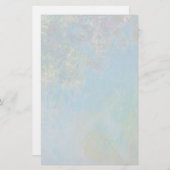 ウィステリアバイクラウドモネ 便箋 (正面/裏面)