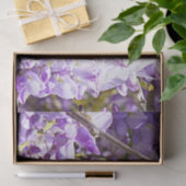 ウィステリアパープルフローラ花咲きスミレ 薄葉紙 (ギフト)