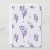 ウィステリアマンションダスティパープルウォーター結婚カラー 招待状 (裏面)