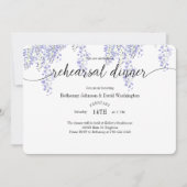 ウィステリアリハーサルディナー招待状 招待状 (正面)