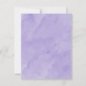 ウィステリアワイングラスブランチ&バブリー招待状 招待状 (裏面)